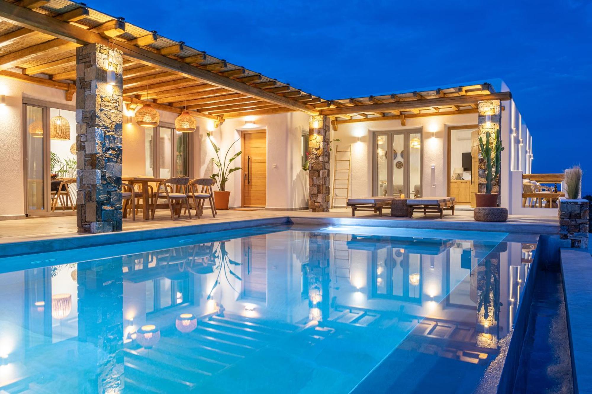 Villa Lefko Mégas Yialós-Nítes Dış mekan fotoğraf